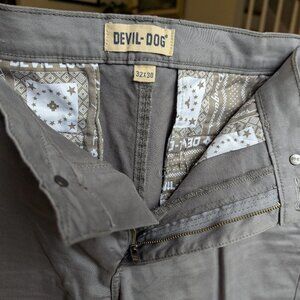 Devil Dog Chino Pant - Charcoal Grey 32x30